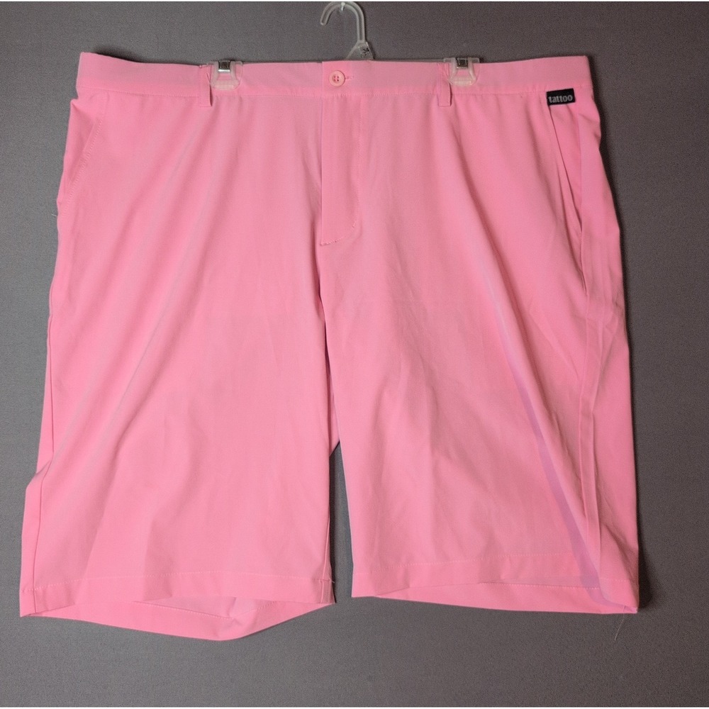 Tattoo Golf Performance Shorts Mens Pink Chino sz 42